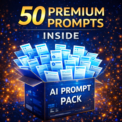 PromptVerse Technologies AI Business Growth Toolkit with 50 premium prompts for marketing, sales, and e-commerce automation.